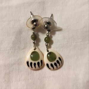 Bear Paw Earrings.